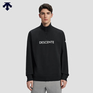 迪桑特 ESSENTIAL 男女同款  針織套頭衫 內(nèi)搭 BK-BLACK 3XL （190/108A)