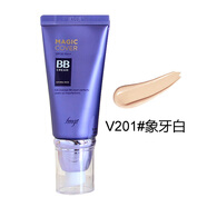 菲詩小鋪正品韓國魔力魔法遮瑕BB霜45ml清透bb隔離保濕七夕節(jié)禮物送老婆 V201#象牙白（27年5月到期）現(xiàn)貨 45ml