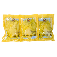 酸菜廣東潮汕精品無(wú)葉酸菜地都咸菜古法腌制新鮮開(kāi)袋即食家商專用 香脆爽口250g*3袋