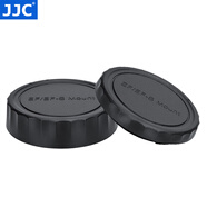 JJC 相機機身蓋 鏡頭后蓋 EF/EF-S卡口 適用佳能70D 5D3 80D 6D2 760D 77D 850D 90D 750D 1500D單反 【一件套】機身蓋+鏡頭后蓋