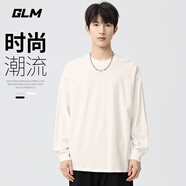 GLM長袖T恤男春秋季圓領(lǐng)潮流百搭打底衫休閑運(yùn)動體恤男裝