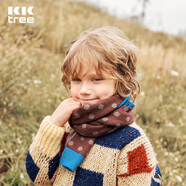 Kocotreekk樹(shù)兒童帽子加厚保暖寶寶護耳帽手套男孩針織圍巾女童秋冬單圍巾