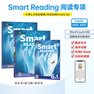 原版進(jìn)口新版smart reading 6.1級別學(xué)生教材 少兒英語閱讀啟蒙 小學(xué)英語寒暑假短期閱讀課程 提高單詞積累量 讀寫分級閱讀e-future 小學(xué)禮物 小學(xué)教輔