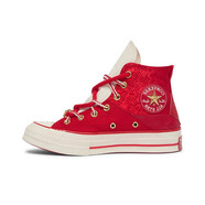 匡威（Converse）1970S蛇年系列男女高幫拼接感休閑板鞋A13349C 紅色 37 