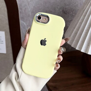 葉余感蘋(píng)果6p手機殼6sp/xs/6s硅膠軟金屬護鏡保護套7p/xs/11/12/x 橢圓電鍍黃色+logo 蘋(píng)果6s