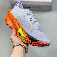PGZoom Alphafly3 Next%3碳板馬拉破2阿爾法三代氣墊跑步鞋男女 灰桔奧運豹 纖維氣墊+碳板 40  標準尺碼