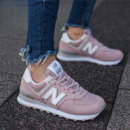 NEW BALANCE574休閑鞋 WL574BTB WL574NVC WL574SYP WL574VDR 粉色_WL574ESP 35 220mm