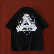 俏茸PALACE Galaxy TriFerg 三角反光惡搞涂鴉男女寬松短袖T恤情侶潮t 黑色 XL