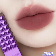 華倫天奴（Valentino）鉚釘口紅新年限定曠野紫限定口紅134R 125R 155R情人節女神禮物  曠野紫限定口紅#155R 朋克薔薇