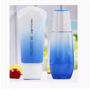 韓后（Hanhoo）茉莉精油補水三件套潔面乳柔膚液精華乳補水保濕 潔面+乳
