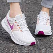 耐克（NIKE）官方艦店女鞋 新款RUN SWIFT 3運(yùn)動(dòng)鞋低幫網(wǎng)面減震透氣休閑跑步鞋 103/紫色/偏小/拍大半碼或一碼 37.5