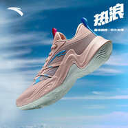 安踏（ANTA）KT3team|籃球鞋男春夏湯普森防滑減震學(xué)生男士實(shí)戰(zhàn)運(yùn)動(dòng)鞋子 【熱浪-皮網(wǎng)】光暈粉/碧落藍(lán)-5 39