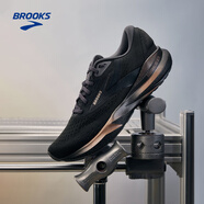 布魯克斯（BROOKS）男子緩震跑鞋追嵐Adrenaline GTS 24 黑色/金色 42 