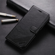 優(yōu)瞐適用7.2寸華為mate20x手機殼EVR-AN00保護套AL00翻蓋5G真皮皮套MATEX20X5G版4G軟套TL硅膠MT全包防 黑色 華為 Mate 20 X