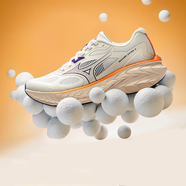 美津濃（MIZUNO）ASTRO X 男女運動(dòng)跑步鞋厚底緩震專(zhuān)業(yè)體考慢跑鞋回彈透氣網(wǎng)面鞋 02雪白色/啞光白 寬楦 42 (270mm)