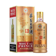 茅臺（MOUTAI）茅臺王子酒 53度 醬香型高度白酒 送禮婚宴 53度 500mL 1瓶 醬香經(jīng)典 單瓶裝