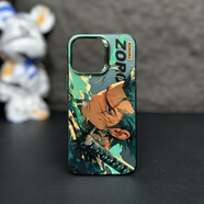 赫致海賊王手機(jī)殼適用蘋(píng)果14尼卡路飛iphone13pro索隆12mini/5檔11pro 【電鍍彩銀殼】橫版索隆耐磨防指紋 其他手機(jī)型號(hào)
