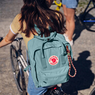 FJALLRAVEN北極狐雙肩包女大容量男背包書包23510-501天藍(lán)16L夏季出游