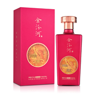金汾河 清香型 白酒 純糧 固態(tài)發(fā)酵 口糧酒 53度 500mL 1瓶 （巴拿馬大金獎）