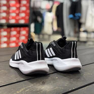 阿迪達(dá)斯（adidas）男鞋 2025年夏季新款運(yùn)動鞋黑武士跑鞋耐磨緩震輕便透氣跑步鞋 IF7292黑白bounce 42.5 (265mm)