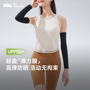 蕉下（beneunder）高彈防曬袖套女袖套男防紫外線開車防嗮手臂漫暮黑ES37024