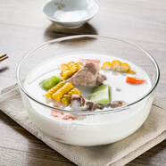 Ocean鷗欣原裝進(jìn)口玻璃碗微波爐碗沙拉碗飯碗泡面碗湯碗料理碗打蛋碗 大號7寸