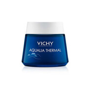 薇姿 VICHY LABORATOIRES面膜 溫泉礦物舒緩保濕晚安面膜 晚安睡眠面膜免洗 補(bǔ)水保濕男女 75ml
