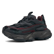 吉普森吉普森 秋冬復古撞色厚底老爹鞋寬版運動(dòng)休閑鞋百搭增高鞋男H4032 H4032黑酒紅 40