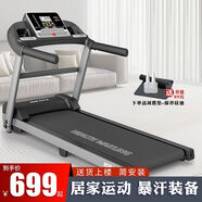 海斯曼跑步機(jī)家用款 智能電動(dòng)跑步機(jī)折疊多功能走步機(jī)健身器材 經(jīng)典版/一體折疊/固定坡度