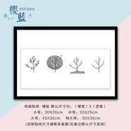 簡(jiǎn)約創(chuàng  )意個(gè)性電表箱裝飾貼紙畫(huà)翻新遮擋自粘信息盒多媒體強弱電閘 四季變換 大