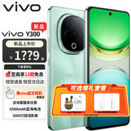 vivo Y300 超強(qiáng)外放 超級(jí)續(xù)航 6500mAh超薄藍(lán)海電池 vivoy300  超抗摔護(hù)眼直屏 拍照 AI 手機(jī) vivo手機(jī) 青松 8GB+256GB vivo 快充移動(dòng)電源套餐