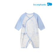 麗嬰房連身裝寶寶哈衣春秋爬服新生兒衣服嬰兒連體衣 甜心藍(lán) 66cm