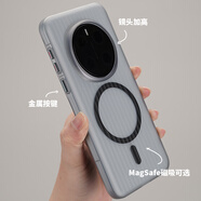 存姿磁吸無(wú)線充電瓦楞光柵條紋適用榮耀Magic7pro手機(jī)殼華為X60魔術(shù)7薄硬邊mate70/P70磨砂50/40高級(jí)感 【磨砂黑】瓦楞硬殼Magsafe磁吸（不沾指紋） 榮耀Magic7 Pro