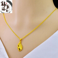 XCL銅合金項鏈 金項鏈葉子鍍金新娘禮物不掉色柳葉小巧鎖骨鏈 默認 骨鏈 默認