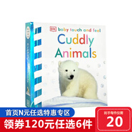 【120選6】DK觸摸書(shū) 英文原版繪本 Baby Touch 嬰幼兒童英語(yǔ)啟蒙認知紙板書(shū) 0-3歲親子互動(dòng)共讀早教益智 感官訓練繪本 綠山墻 【Baby Touch and Feel】可愛(ài)動(dòng)物