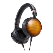 鐵三角（Audio-technica）ATH-WP900木碗 火焰楓木頭戴式HIFI耳機便攜出街