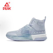 匹克鴛鴦籃球鞋男鞋猛獸八代實(shí)戰高幫學(xué)生耐磨透氣運動(dòng)戰靴 月藍 42