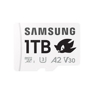 SAMSUNG高速TF卡內(nèi)存卡 microSD卡 任天堂switch專用配件NS擴(kuò)展卡 Lite游戲掌機(jī)主機(jī)存儲卡 索尼克聯(lián)名款 1TBG 讀取180MB/s