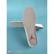 適配nike耐克喬丹AJ1鞋墊男女款透氣吸汗運(yùn)動(dòng)減震內(nèi)增高防臭軟墊 灰色AJ紅標(biāo)增高1.5厘米 39.5