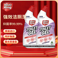 WHITE KING潔白王 潔廁劑 廁所清潔劑 99.99%除菌抑菌 廁所除臭神器 700ml 薰衣草香 700ml 2瓶 【除菌99.99%】