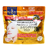高絲 日本kose進口多效濃厚精華大容量面膜妝前面膜保濕補水持妝 高保濕補水 40片裝