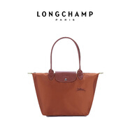 瓏驤2024春夏新款餃子女包2605正品龍驤托特包 2605919504干邑色