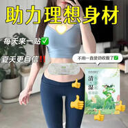 苗醫堂艾灸凝膠帖懶人艾草肚臍貼清濕氣助睡眠暴汗吸油暖宮貼五盒[瘦身 八盒/*[從此告別油脂]