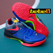 耐克（NIKE）【嚴(yán)選好物】bebe8 Nike Zoom KD4 杜蘭特4代 男子實戰(zhàn)籃球鞋 NERF玩具槍配色FQ8180-400 40.5