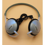 原奘SBC HS380383后掛式耳塞時(shí)尚佩戴音樂通用耳機(jī) 銀色380散 標(biāo)配
