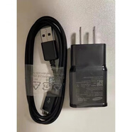 三星堆首單立減 三星充電器note2 n7100 數據線(xiàn)S4 A8 安卓手機充電頭2A 快充頭+快充線(xiàn) 套裝黑色 安卓梯