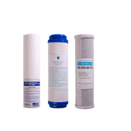 鉆芯適用于沁爾康凈水器濾芯皓月探月1號2號3號廚房家用RO10寸五級5蓋 前三級