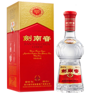 劍南春普裝 52° 500ml 單瓶裝 水晶劍濃香（買(mǎi)2瓶送一個(gè)手提袋） 52%vol 500mL 1瓶