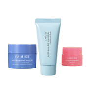 蘭芝唇膜夜間保濕補水修護睡眠唇膜去死皮角質(zhì)溫和免洗淡化唇紋 潔面30ml+睡眠面膜15ml+唇膜3g