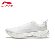 李寧（LI-NING）跑步鞋女款超輕系列新款減震回彈透氣輕質(zhì)防滑耐磨專業(yè)跑鞋運動鞋 標(biāo)準(zhǔn)白【超輕21】 36